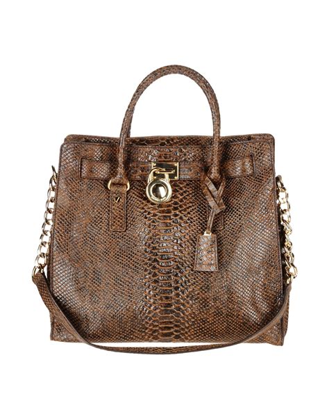 michael kors brown tote bags|Michael Kors handbags dark brown.